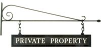 Hanging bracket sample