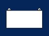 Hanging tabs mounting hanging sign