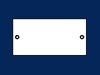 Horizontal mounting holes sign mounting